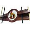 Holland Bar Stool Co Ottawa Senators Cue Rack in English Tudor Finish CueETudOttSen